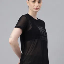 MKH Typography Printed Drop-Shoulder Sleeves Dri-FIT T-shirt image 5