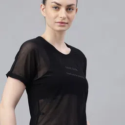 MKH Relaxed Fit Typography Printed Dri-FIT T-shirt image 3