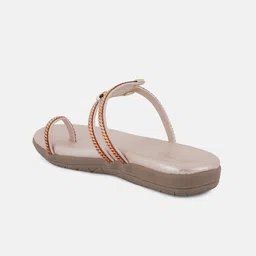 Anouk Embellished One Toe Flats image 2