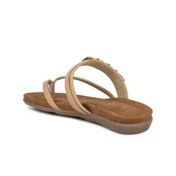 Inc 5 Embellished Open Toe Flats image 5