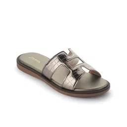 PEPITOES Women Slip On Open Toe Flats image 3