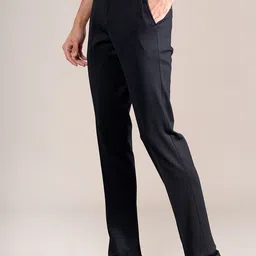 Cantabil Men Self Design Formal Trousers image 2