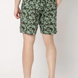 UnderJeans by Spykar Men Pack Of 2 Printed Cotton Boxers image 2