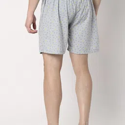 UnderJeans by Spykar Men Pack Of 2 Printed Cotton Boxers image 5