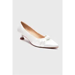Van Heusen Women White Heels Pumps-picture-23
