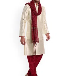 Enciger Mandarin Collar Straight Sherwani image 3
