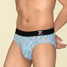 XYXX Surf Intellifresh Pack Of 3 Printed Anti Microbial Cotton Briefs XYBRF3PCKN899 image 3