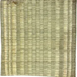 SMARTNCOOL Pooja Mat for Sitting Made by Kusha Grass,Madurkathi Aasana 24X24 Inches Square Shape & Holy Alternative to Velvet Puja Aasan (2) image 2