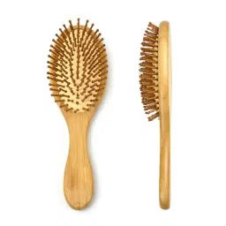 Gorgio Professional Neem wooden Paddle Brush GPB0128 (Colour/Shape May Vary) image 3