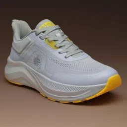 CULT Womens Active Boost Running Shoes - Grey/Mustard-image-6