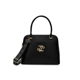 Lavie Signature Black Womens Aiken Dome Satchel Bag (M)-image-46