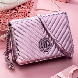 Hamster London Nights Edit Sling Bag- Pink (M)-image-44