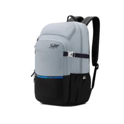 Skybags Protech V2 30L Formal Laptop Backpack, USB Type-C Charging Port,Rain Cover-Grey-picture-4
