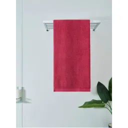 DDecor Live Beautiful, Pack Of 1 Bath Towel, 450 Gsm, Red-image-73