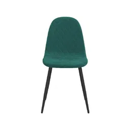 finchfox Eames Metal Dining Chair set of in Teal Blue Finish image 2