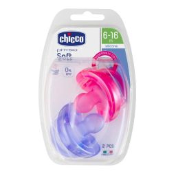 Chicco Soother Physio Soft Girl Sil 6-16M-picture-13