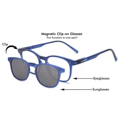 Voyage Unisex Black Clip On Sunglass (Cl001Pmg7363) (51) image 3