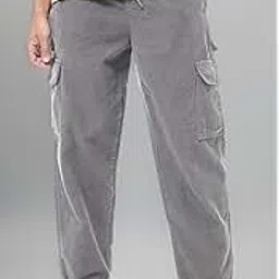 bewakoof BewakoofMen's Cotton Solid Oversized Fit Pant-picture-10