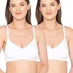 groversons paris beauty Groversons Paris BeautyWomen’s Pack of 2 Seamless Non-Padded, Non-Wired Bra (COMB09)-picture-22