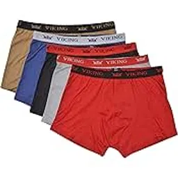 viking premium Viking PremiumMen's Cotton Trunks - Combo of 5-picture-37