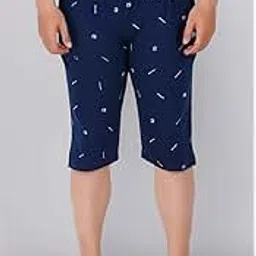 feel track FEEL TRACKMen's Regular Fit Three Fourth Capri (Pack of 1) (GG_ P6_3/4-NEW_BLUE-3XL)-picture-13