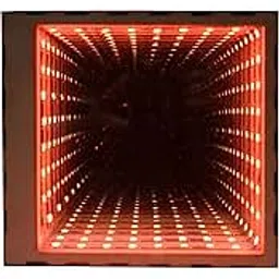 electrobot Infinity Mirror with Smart WiFi-Controlled WS2812B LEDs – 6x6 Inch Interactive LED Illusion Mirror – ESP8266 WLED Preinstalled – Customizable RGB Effects-picture-51