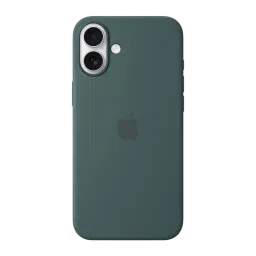 Apple Soft Silicone Back Cover Apple iPhone 16 Plus (MagSafe Charging Support, Lake Green) image 4