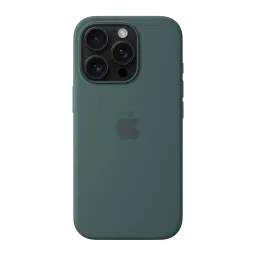 Apple Soft Silicone Back Cover Apple iPhone 16 Pro (MagSafe Charging Support, Lake Green) image 4