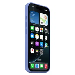 Apple Soft Silicone Back Cover Apple iPhone 16 Pro (MagSafe Charging Support, Periwinkle) image 4