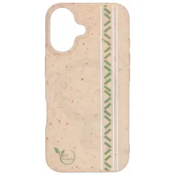 Croma Eco Back Cover for Apple iPhone 16 Plus (Magsafe Compatible, Beige) image 2