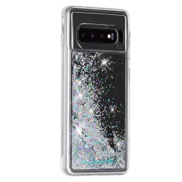 Case-Mate Waterfall Glitter Polycarbonate Back Cover for Samsung Galaxy S10 (Drop Protection, Iridescent Diamond) image 4