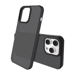 GRIPP Alpine Rubber Back Cover for Apple iPhone 15 Pro (Scratch Protection, Black) image 3