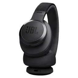 JBL LIVE 770NC Bluetooth Headphone with Mic (Upto 65 Hours Playback, Over Ear, Black) image 4