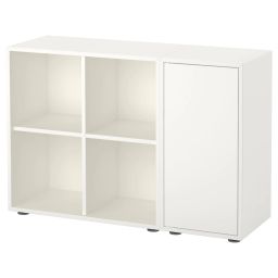 ikea eket Cabinet combination with feet, white, 105x35x72 cm-picture-30
