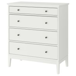 ikea idanäs Chest of 4 drawers, white, 104x118 cm-picture-16