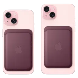 Apple Soft FineWoven Wallet for Apple iPhone 15/15 Pro Max/15/15 Plus/14 Pro/14 Pro Max/14/14 Plus/13 Pro/13 Pro Max/13 Mini/13/12 Pro/12 Pro Max/12 Mini/12 (Built-in Magnet, Mulberry) image 4