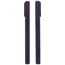 Croma Soft Silicone Back Case for Apple iPhone 14 (Apple Compatible, Purple) image 3