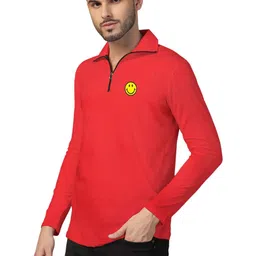 BEYOU FASHION Men Printed Polo Collar T-shirt image 4