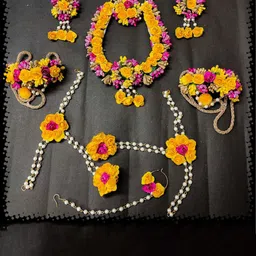 Ringzinnie Beaded Flower Jewellery Set-picture-20