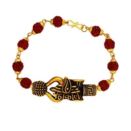 Divine souvenirs Brown Alloy Bracelet-picture-26