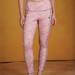 SAKARMAA Printed Slim-Fit Gym Sports Tights-picture-32