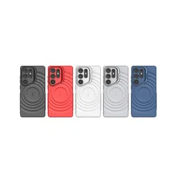 Luxury Kase Samsung Galaxy S25 Ultra 5G Impact Resistant Back Case with Wireless Charging image 2