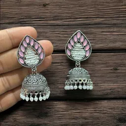 ANTICO Teardrop Shaped Jhumkas Earrings image 4