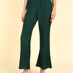 Me Craft Women Comfort Mid-Rise Regular Fit Trousers-picture-39