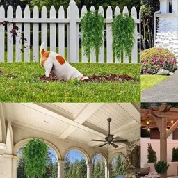 Dekorly Green Plastic Artificial Flowers & Plants Without Pot image 5