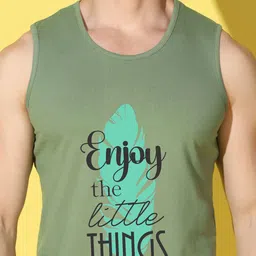 WOOSTRO Pack of 2 Printed Combed Cotton Innerwear Vests with Intelliease Technology image 4