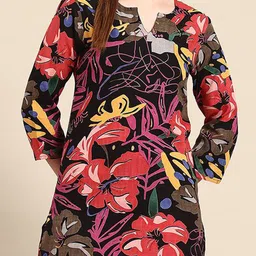 PINK VYBE Floral Printed Top & Palazzo Co-Ord Set image 2