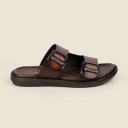 Metro Men Leather Comfort Sandals image 3