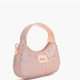 BohoGirl Women Embellished Structured Shoulder Bag with Embellished image 3