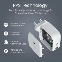 portronics Adapto 65C 65W Laptop Charger image 4